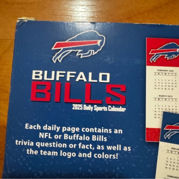 Buffalo Bills 2025 Daily Sports Calendar - Picture 7 of 10
